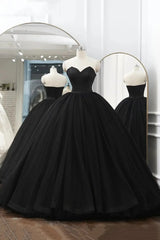 Black Tulle Long Corset Ball Gown Corset Prom Dresses,Vintage Long Evening Dress outfit, Party Dress 2036