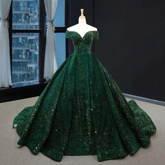 Unique A Line Long Corset Prom Dress, Green Long Evening Dress outfit, Couture Gown