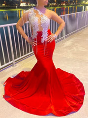 Stunning and Elegant Princess Party Wear Gown Red Corset Prom Dresses outfit, Formal Dress For Winter