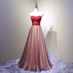 Sweetheart Tulle Corset Prom Dress , Charming Handmade Party Gown, Corset Prom Dress outfits, Prom Dress Uk